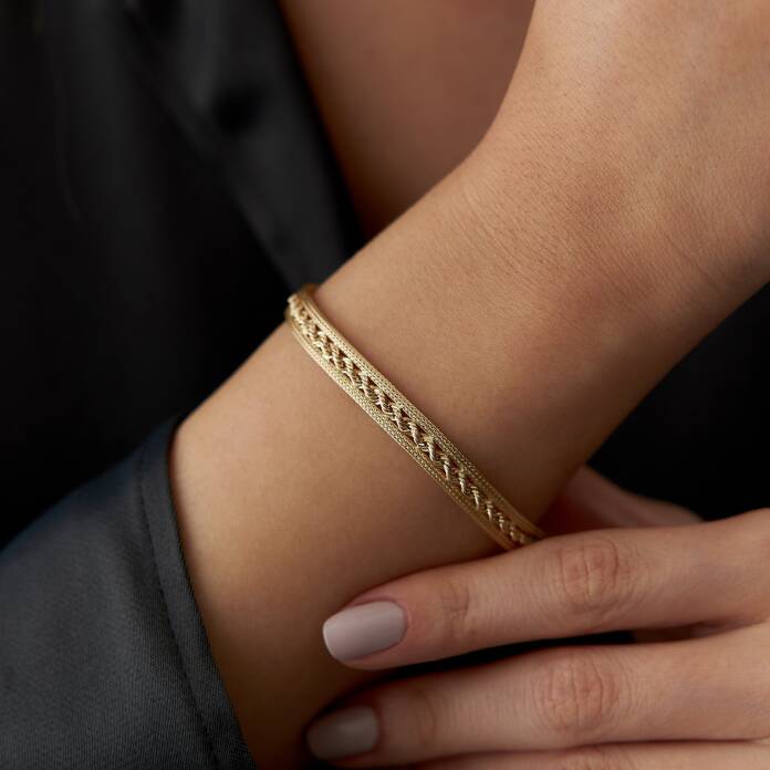 Üç Sıralı Burgu Halat Bileklik - 2