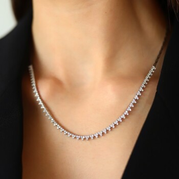 Üç Taşlı Suyolu Set - Sardes