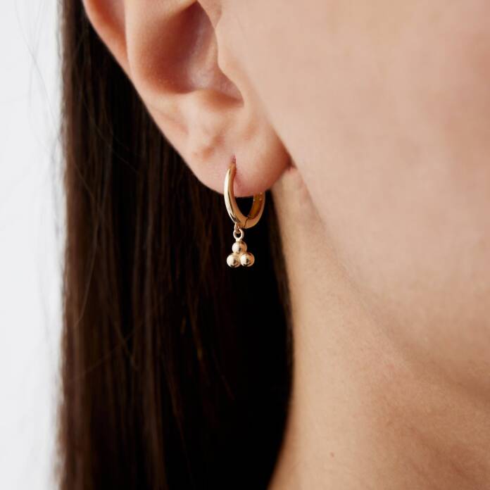 Üç Toplu Küpe - 1