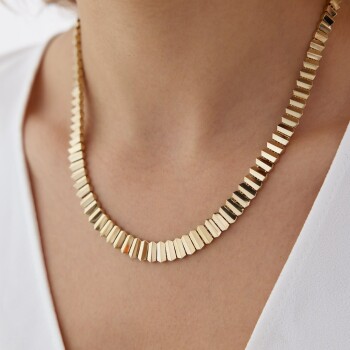 Üçgen Çatı Desenli Zincir - Ali Altınbas