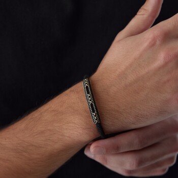 Üçlü X Model Erkek Bileklik - Koçak (1)