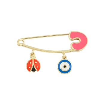 Uğur Böceği Bebek İğnesi - Melike