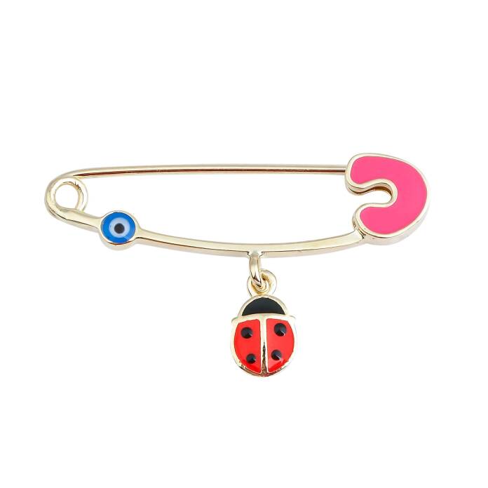 Uğur Böceği Bebek İğnesi - 1