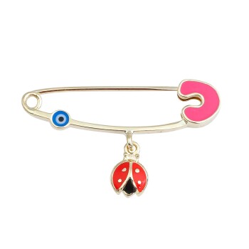 Uğur Böceği Bebek İğnesi - Melike