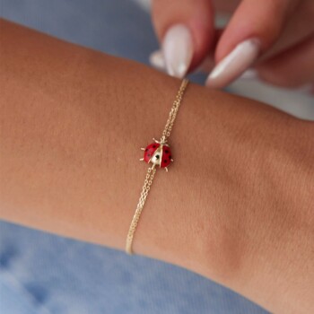 Uğur Böceği Bileklik - Rayna