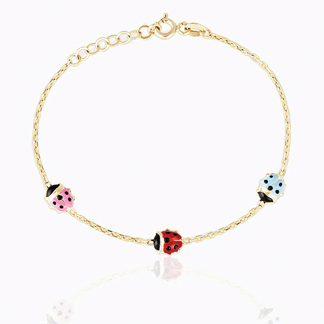 Uğur Böcekleri Çocuk Bilekliği - 1