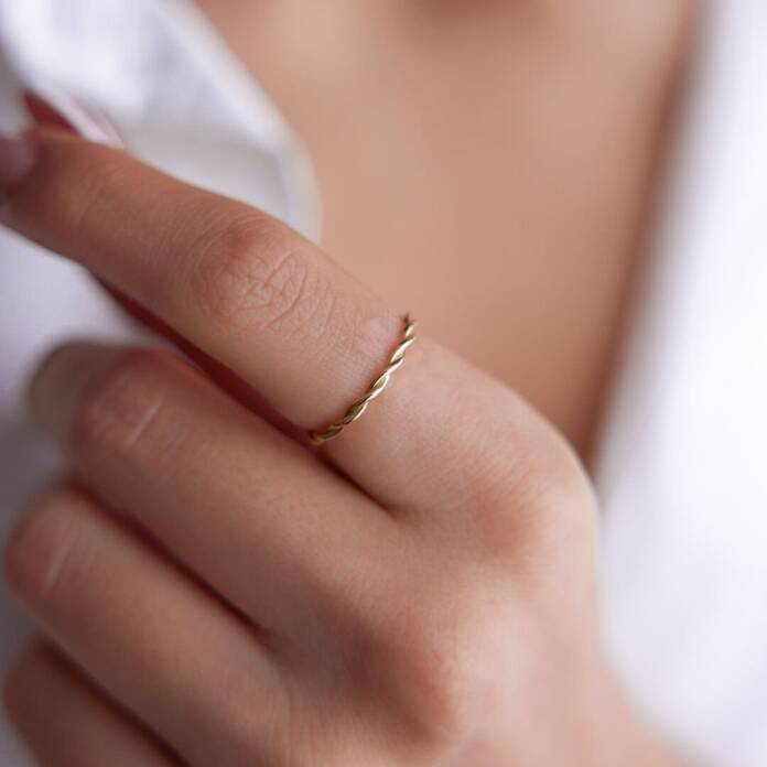 Ultra Slim Burgu Yüzük - 1