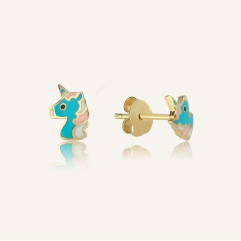 Unicorn Çocuk Küpesi - Melike (1)