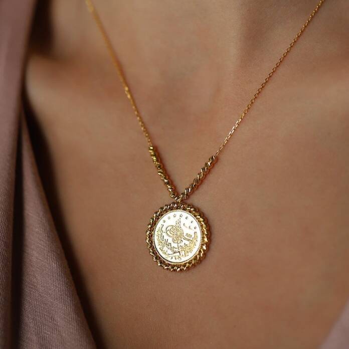 V Doricalı Tuğralı Kolye - 1