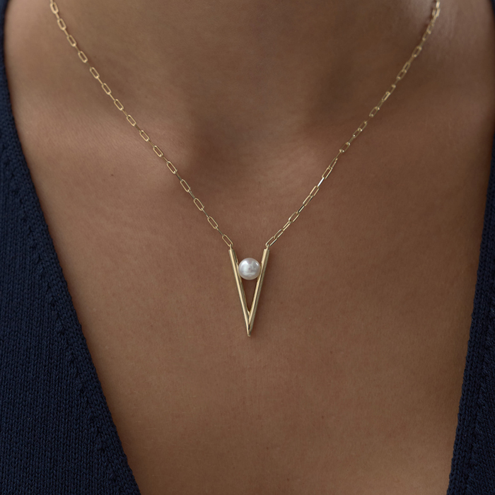 V İnci Kolye - Arax