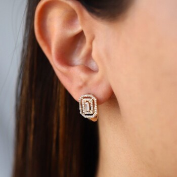 Venüs Baget Küpe - Nüans