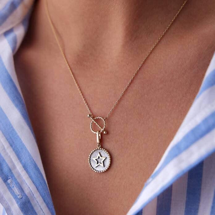 Vida Kilit Yıldız Kolye - 1