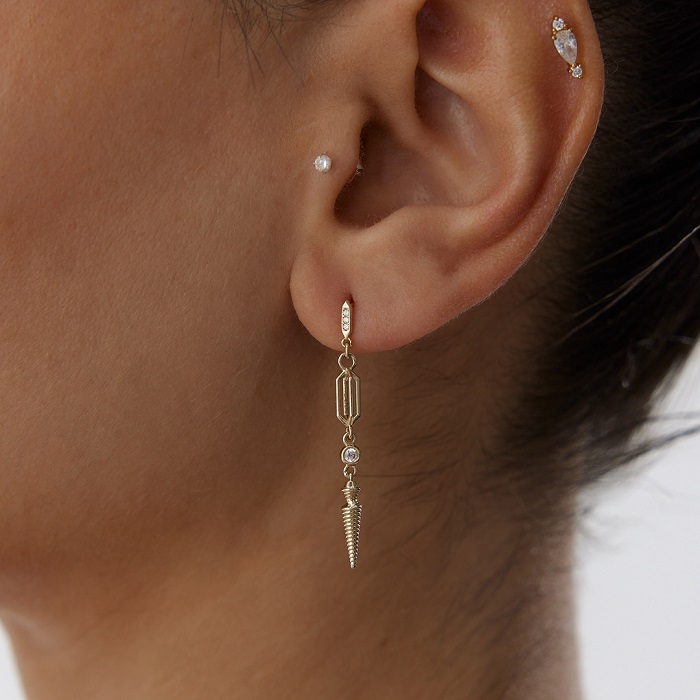 Vida Sallantılı Küpe - 1