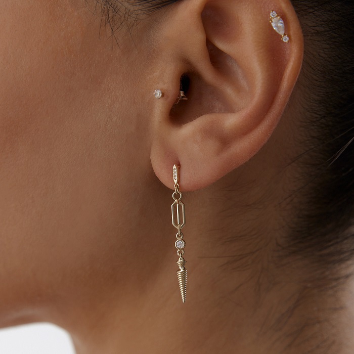 Vida Sallantılı Küpe - 2