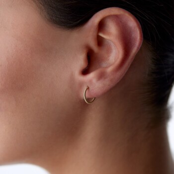 Vidalı Burgu Küpe - MİST