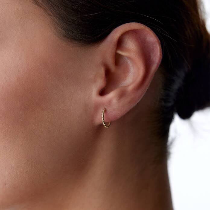 Vidalı Burgu Küpe - 2