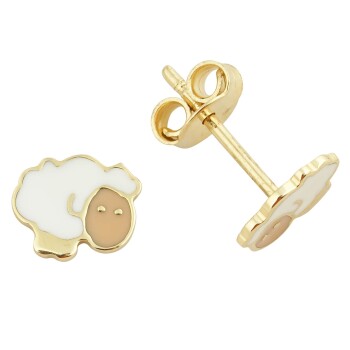 Vidalı Koyun Çocuk Küpesi - Melike