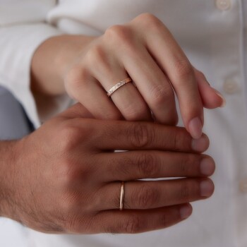 Vintage Çift Alyans - Tülay Alyans (1)