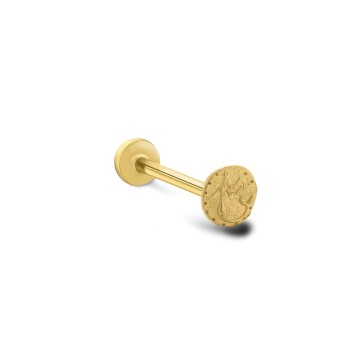Vintage Deniz Kızı Küçük Tragus Piercing - Alen