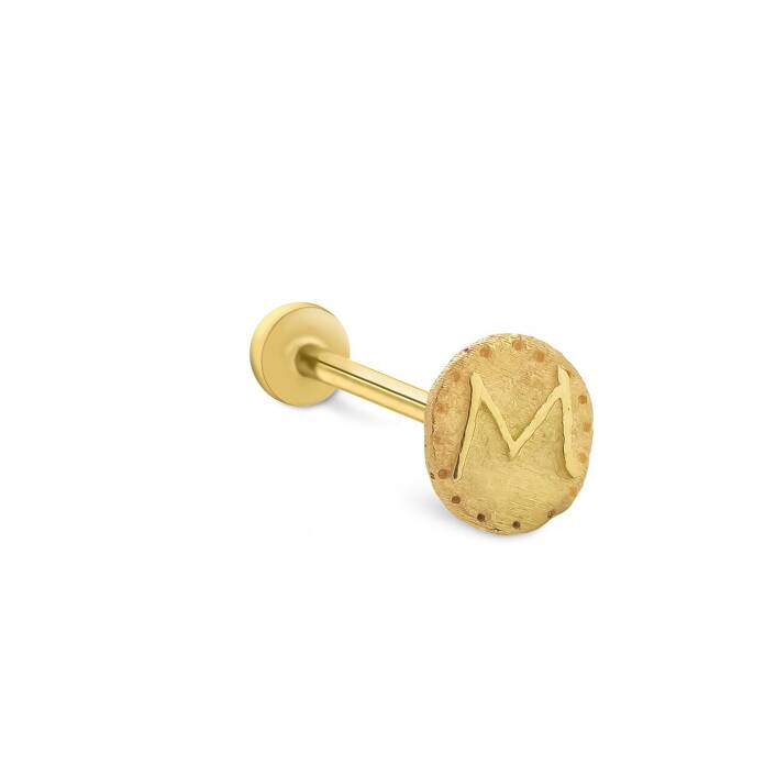 Vintage M Tragus Piercing - 1