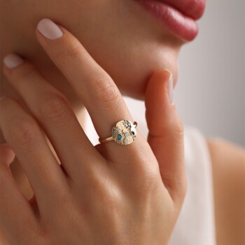 Vintage Plak Yüzük - RİTİM