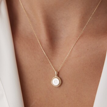 Vintage Plaka Kolye - Rayna