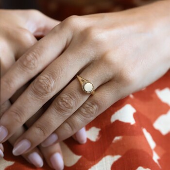 Vintage Şovalye Yüzük - Rayna