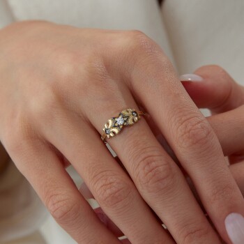 Vintage Star Yüzük - Alen