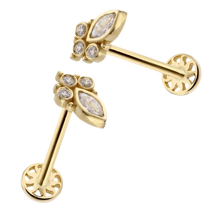 Vintage Tragus Piercing - 2