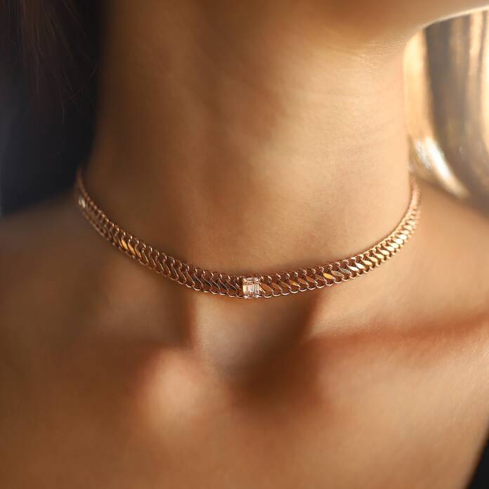 Viyana Baget Choker Kolye - 1