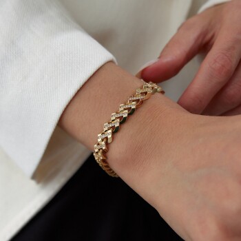 Vorn Taşlı Bileklik - C.sümer