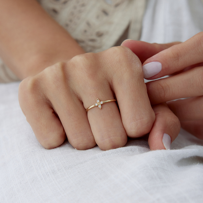 Whisper Bloom Yüzük - 3