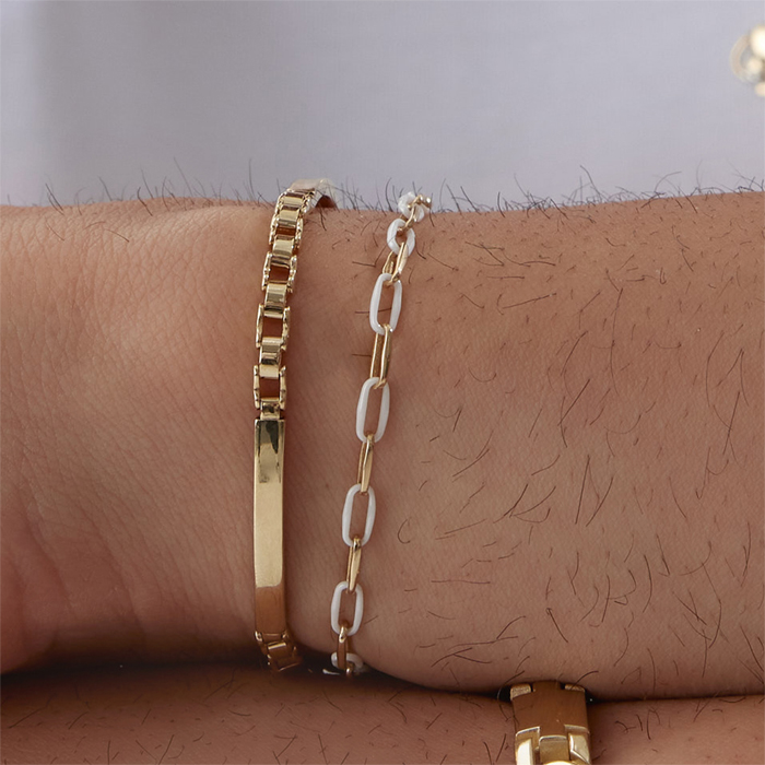 White Ataç Erkek Bileklik - 4