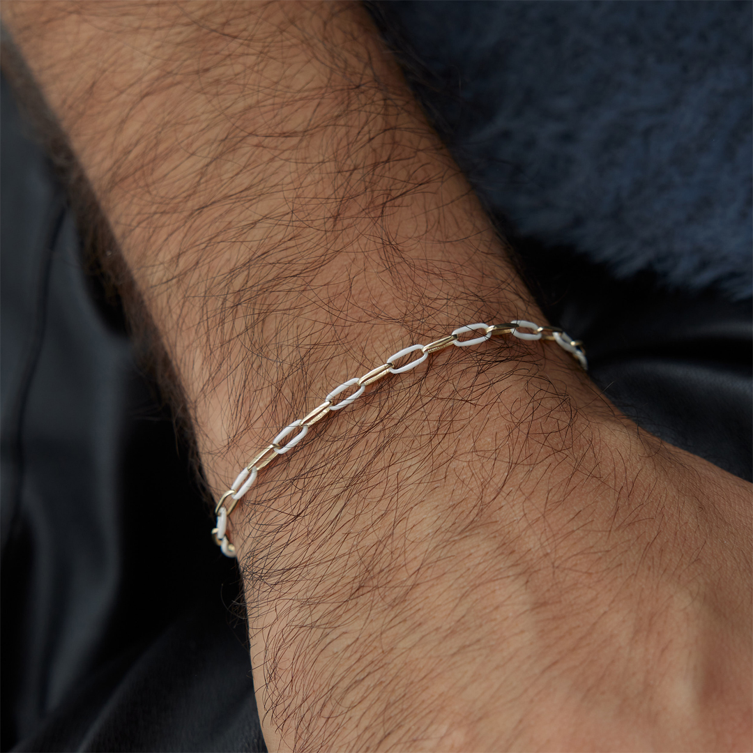 White Ataç Erkek Bileklik - 1