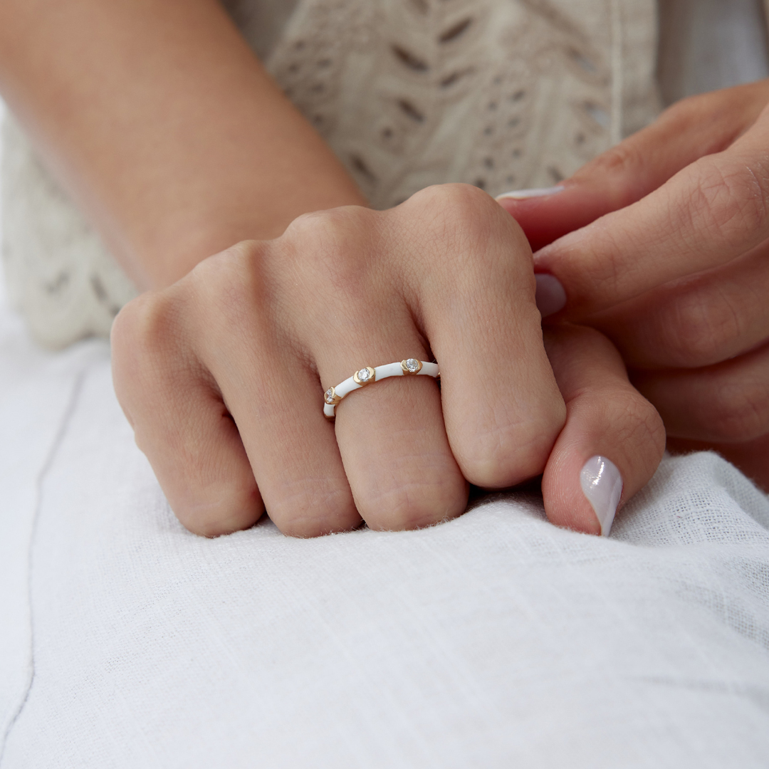 White Kemik Yüzük - 2