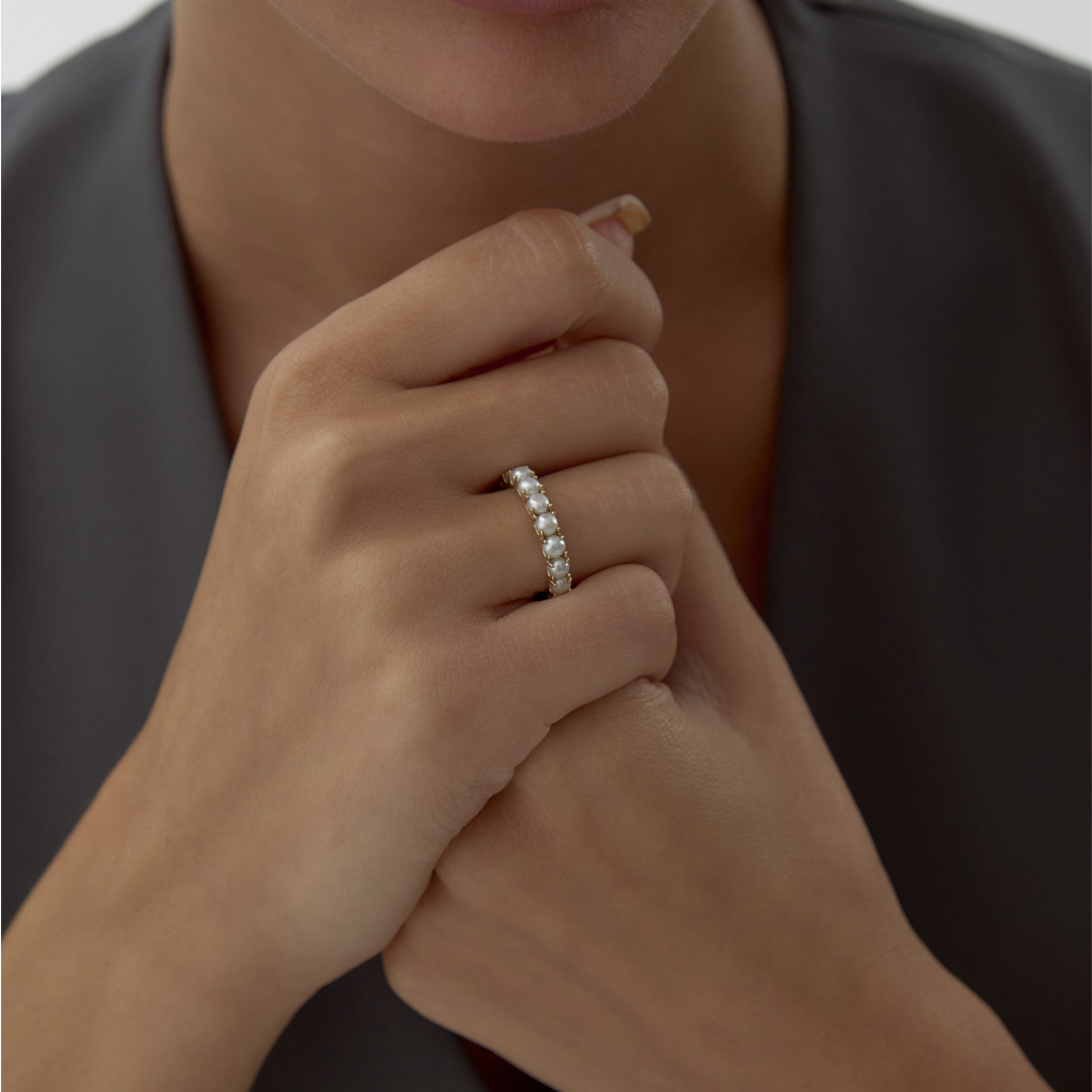 White Pearl Yüzük - 2