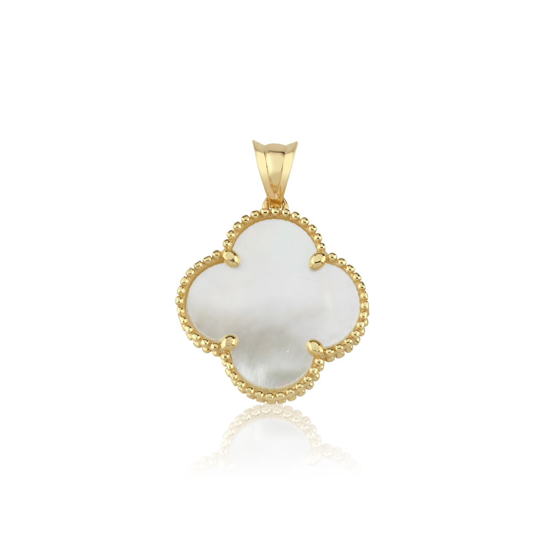 White Yonce Cleef Kolye Ucu - 1