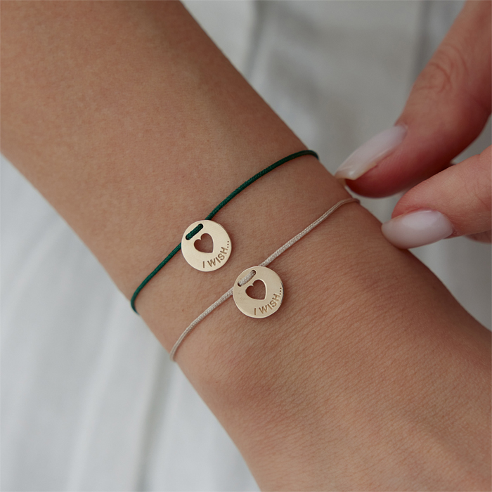 Wish İp Kalp Bileklik - Gökhan Bera