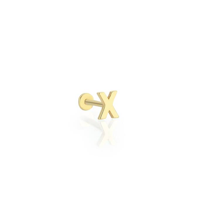X Harfi Tragus Piercing - 1