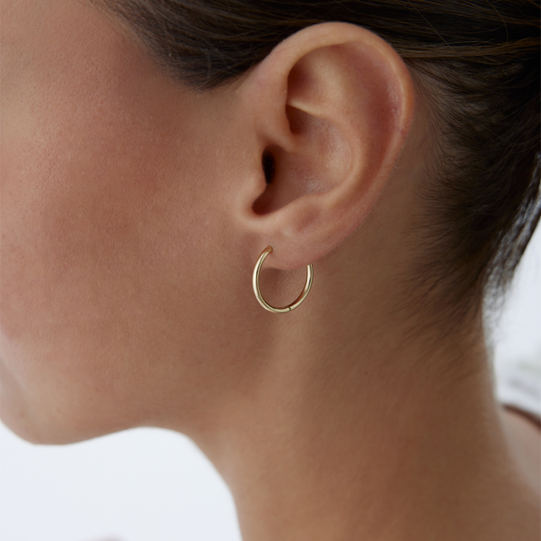 X Large Halka Küpe - 2