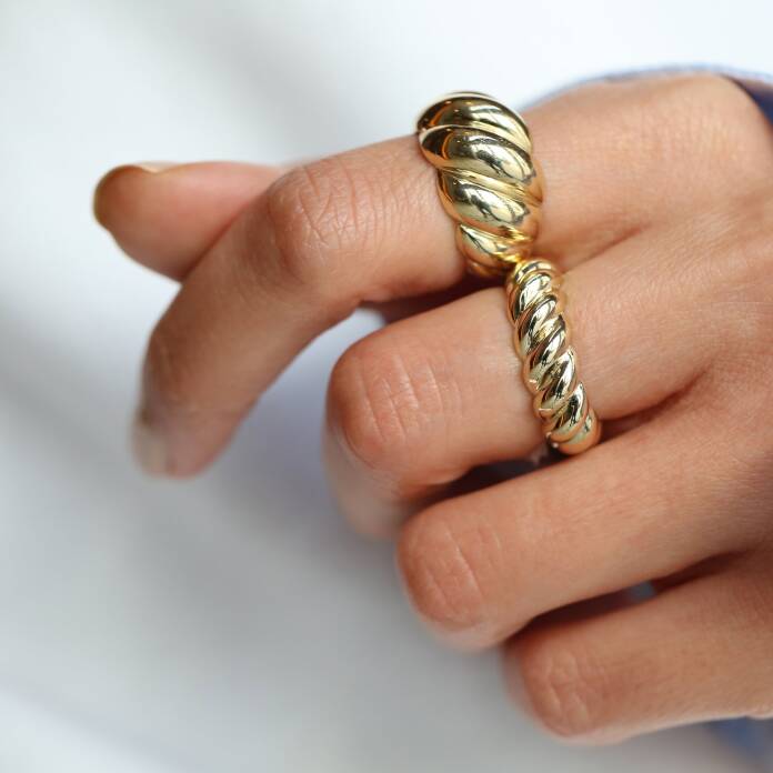 XL Kruvasan Yüzük - 2