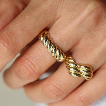 Yapışık Labirent Yüzük - 3