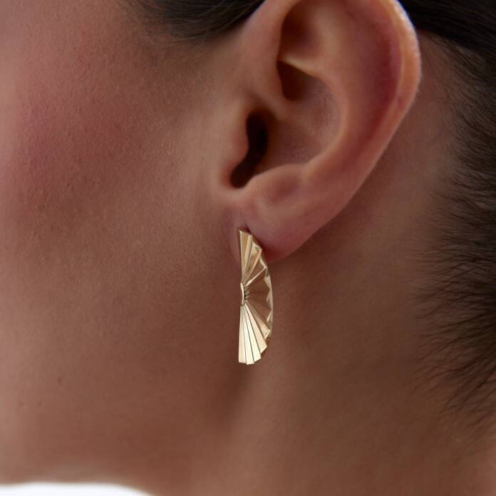 Yarım Güneş Küpe - 2