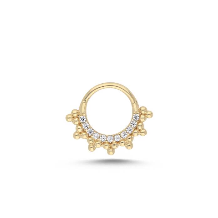 Yarımtur Baloncuk Helix Piercing - 1