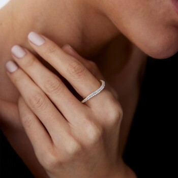 Yarımtur Kıvrım Yüzük - Gökhan Bera