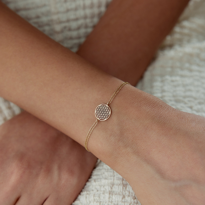 Yaşam Çiçeği Bileklik - Rayna (1)