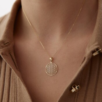 Yaşam Çiçeği Kolye - Ador