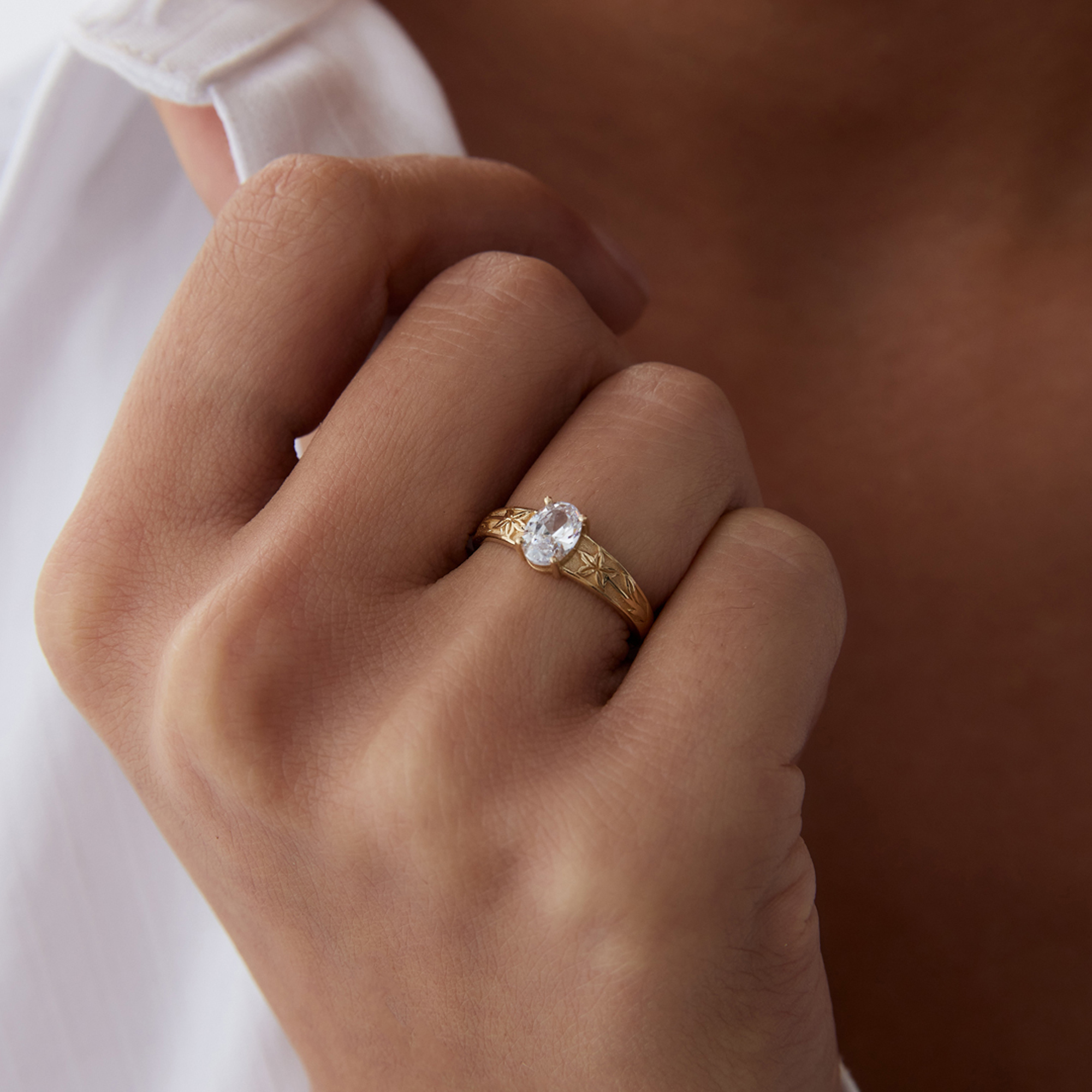 Yasmin Oval Yüzük - 3