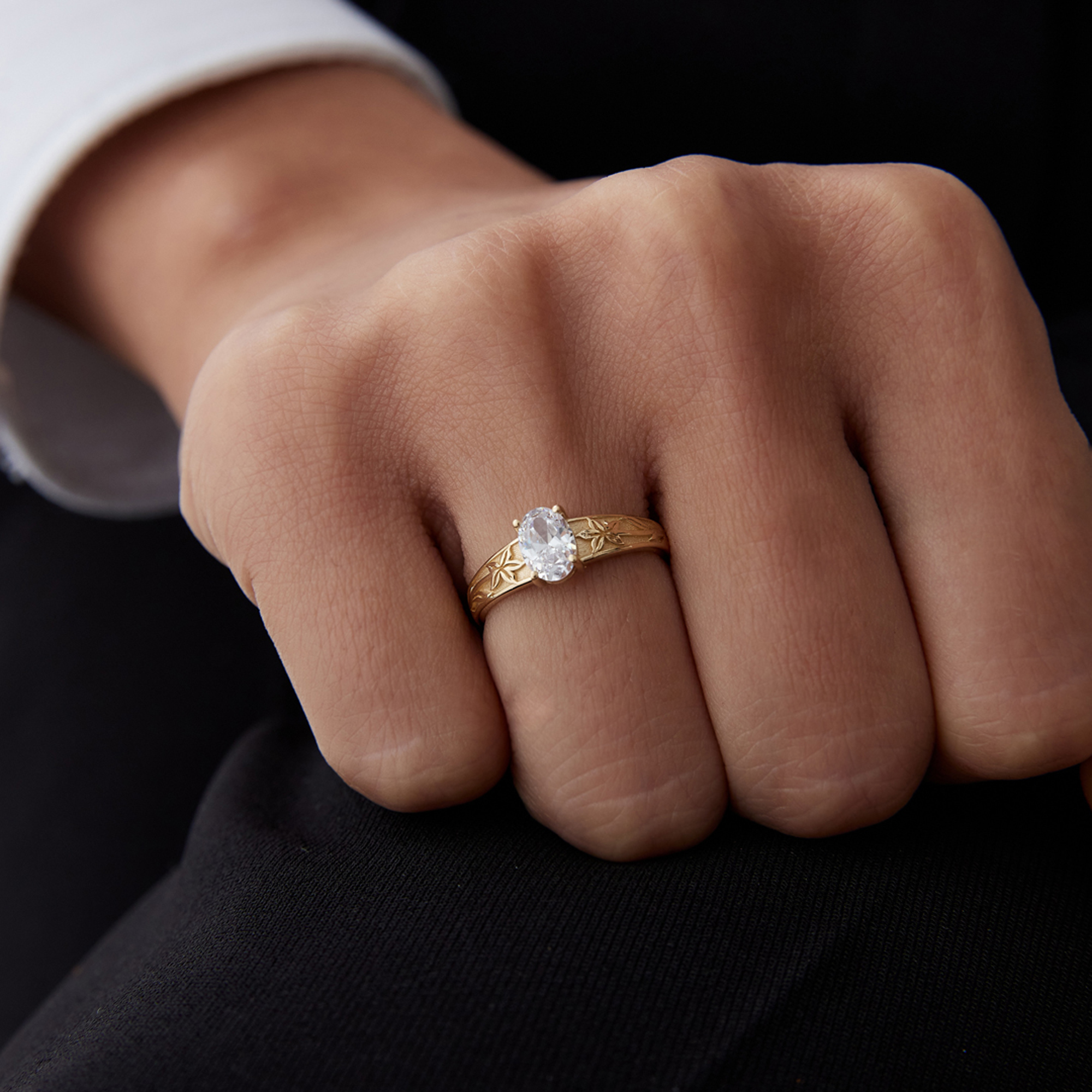 Yasmin Oval Yüzük - Gökhan Bera (1)