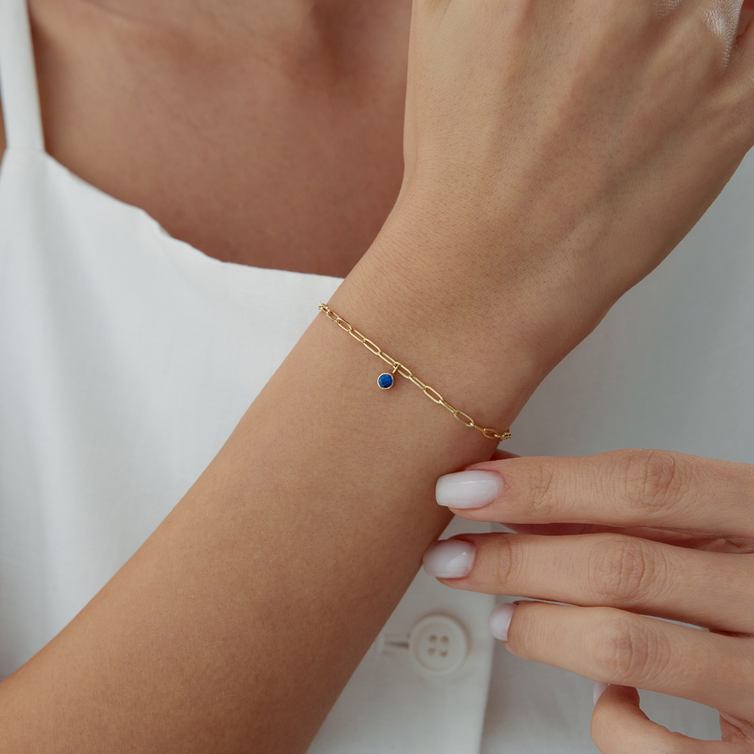 Yay Burcu Tanzanite Ataç Bileklik - 1